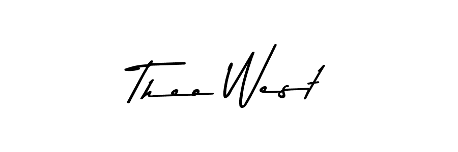 Design your own signature with our free online signature maker. With this signature software, you can create a handwritten (Asem Kandis PERSONAL USE) signature for name Theo West. Theo West signature style 9 images and pictures png