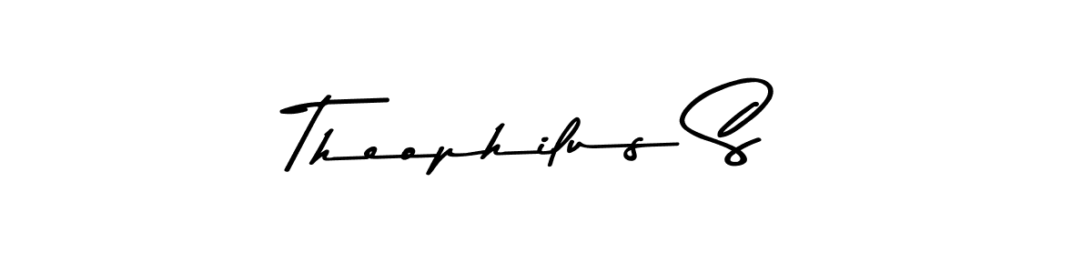 Also You can easily find your signature by using the search form. We will create Theophilus S name handwritten signature images for you free of cost using Asem Kandis PERSONAL USE sign style. Theophilus S signature style 9 images and pictures png