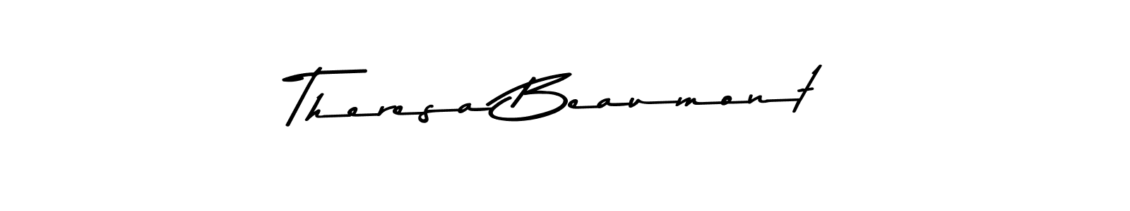 This is the best signature style for the Theresa Beaumont name. Also you like these signature font (Asem Kandis PERSONAL USE). Mix name signature. Theresa Beaumont signature style 9 images and pictures png