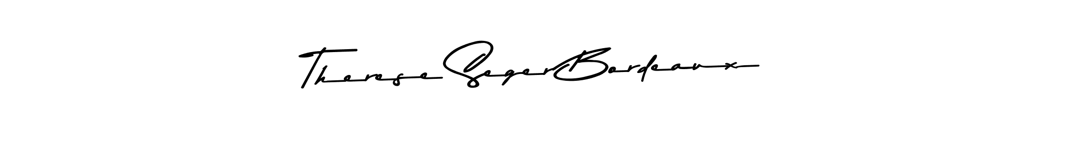 It looks lik you need a new signature style for name Therese Seger Bordeaux. Design unique handwritten (Asem Kandis PERSONAL USE) signature with our free signature maker in just a few clicks. Therese Seger Bordeaux signature style 9 images and pictures png