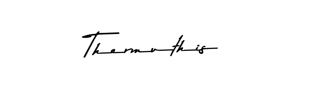You should practise on your own different ways (Asem Kandis PERSONAL USE) to write your name (Thermuthis) in signature. don't let someone else do it for you. Thermuthis signature style 9 images and pictures png