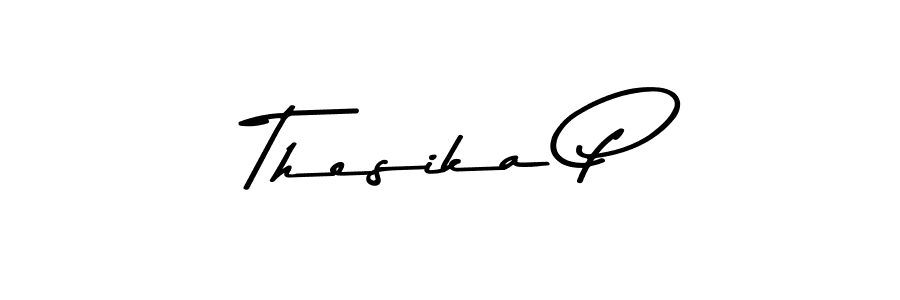Best and Professional Signature Style for Thesika P. Asem Kandis PERSONAL USE Best Signature Style Collection. Thesika P signature style 9 images and pictures png