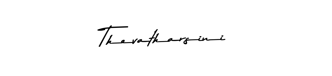 Thevatharsini stylish signature style. Best Handwritten Sign (Asem Kandis PERSONAL USE) for my name. Handwritten Signature Collection Ideas for my name Thevatharsini. Thevatharsini signature style 9 images and pictures png