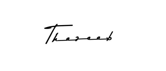 This is the best signature style for the Thezeeb name. Also you like these signature font (Asem Kandis PERSONAL USE). Mix name signature. Thezeeb signature style 9 images and pictures png