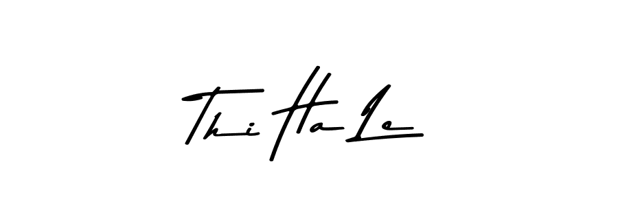 Similarly Asem Kandis PERSONAL USE is the best handwritten signature design. Signature creator online .You can use it as an online autograph creator for name Thi Ha Le. Thi Ha Le signature style 9 images and pictures png