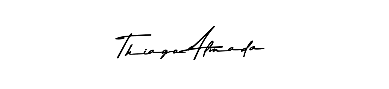 The best way (Asem Kandis PERSONAL USE) to make a short signature is to pick only two or three words in your name. The name Thiago Almada include a total of six letters. For converting this name. Thiago Almada signature style 9 images and pictures png