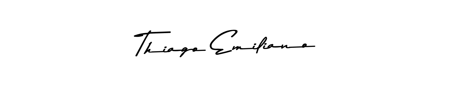 if you are searching for the best signature style for your name Thiago Emiliano. so please give up your signature search. here we have designed multiple signature styles  using Asem Kandis PERSONAL USE. Thiago Emiliano signature style 9 images and pictures png