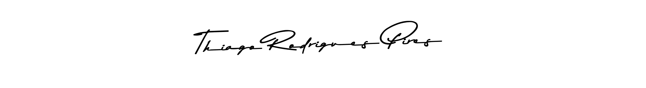 Also You can easily find your signature by using the search form. We will create Thiago Rodrigues Pires name handwritten signature images for you free of cost using Asem Kandis PERSONAL USE sign style. Thiago Rodrigues Pires signature style 9 images and pictures png