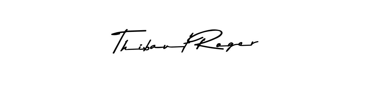 The best way (Asem Kandis PERSONAL USE) to make a short signature is to pick only two or three words in your name. The name Thibaut Roger include a total of six letters. For converting this name. Thibaut Roger signature style 9 images and pictures png