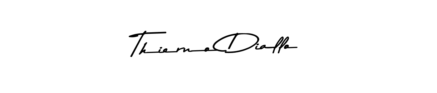 You should practise on your own different ways (Asem Kandis PERSONAL USE) to write your name (Thierno Diallo) in signature. don't let someone else do it for you. Thierno Diallo signature style 9 images and pictures png