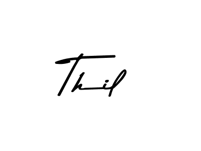 How to Draw Thil signature style? Asem Kandis PERSONAL USE is a latest design signature styles for name Thil. Thil signature style 9 images and pictures png