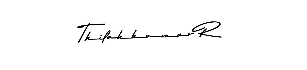 Also we have Thilakkumar R name is the best signature style. Create professional handwritten signature collection using Asem Kandis PERSONAL USE autograph style. Thilakkumar R signature style 9 images and pictures png