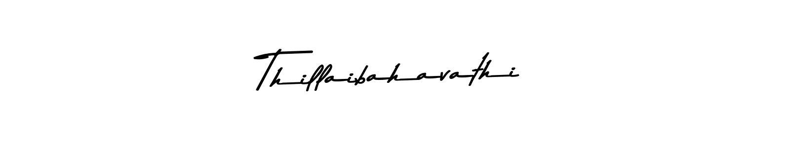 Make a beautiful signature design for name Thillaibahavathi. With this signature (Asem Kandis PERSONAL USE) style, you can create a handwritten signature for free. Thillaibahavathi signature style 9 images and pictures png