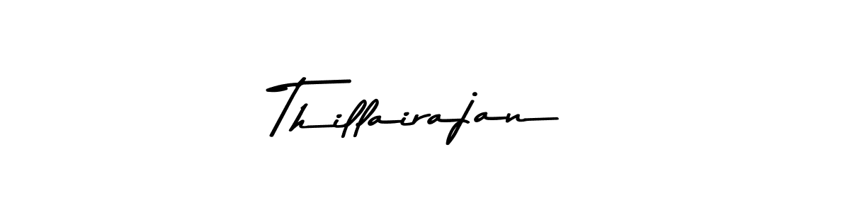 Design your own signature with our free online signature maker. With this signature software, you can create a handwritten (Asem Kandis PERSONAL USE) signature for name Thillairajan. Thillairajan signature style 9 images and pictures png