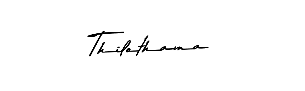 Also we have Thilothama name is the best signature style. Create professional handwritten signature collection using Asem Kandis PERSONAL USE autograph style. Thilothama signature style 9 images and pictures png