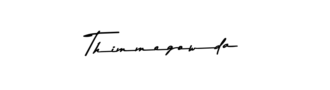 Thimmegowda stylish signature style. Best Handwritten Sign (Asem Kandis PERSONAL USE) for my name. Handwritten Signature Collection Ideas for my name Thimmegowda. Thimmegowda signature style 9 images and pictures png
