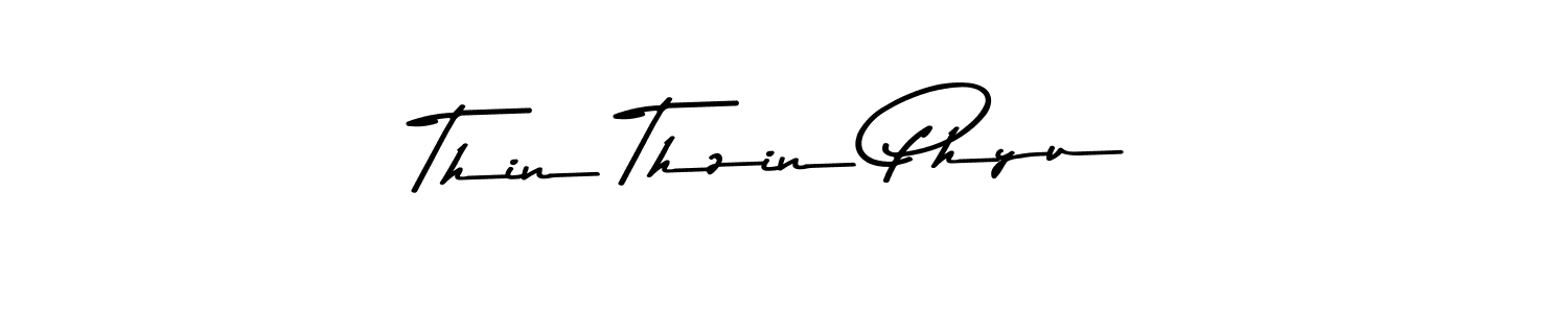 How to make Thin Thzin Phyu signature? Asem Kandis PERSONAL USE is a professional autograph style. Create handwritten signature for Thin Thzin Phyu name. Thin Thzin Phyu signature style 9 images and pictures png