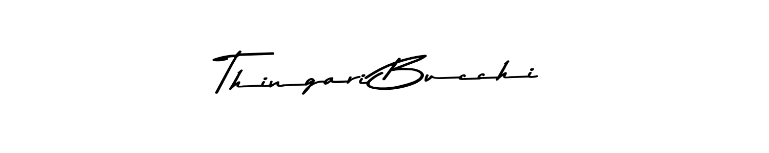 How to Draw Thingari Bucchi signature style? Asem Kandis PERSONAL USE is a latest design signature styles for name Thingari Bucchi. Thingari Bucchi signature style 9 images and pictures png