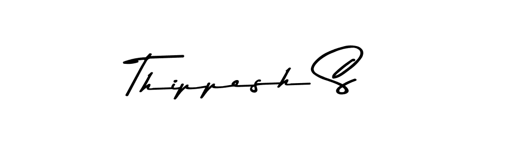 Also You can easily find your signature by using the search form. We will create Thippesh S name handwritten signature images for you free of cost using Asem Kandis PERSONAL USE sign style. Thippesh S signature style 9 images and pictures png