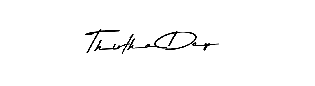 Once you've used our free online signature maker to create your best signature Asem Kandis PERSONAL USE style, it's time to enjoy all of the benefits that Thirtha Dey name signing documents. Thirtha Dey signature style 9 images and pictures png