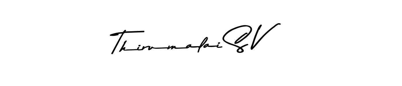 Make a beautiful signature design for name Thirumalai S V. Use this online signature maker to create a handwritten signature for free. Thirumalai S V signature style 9 images and pictures png