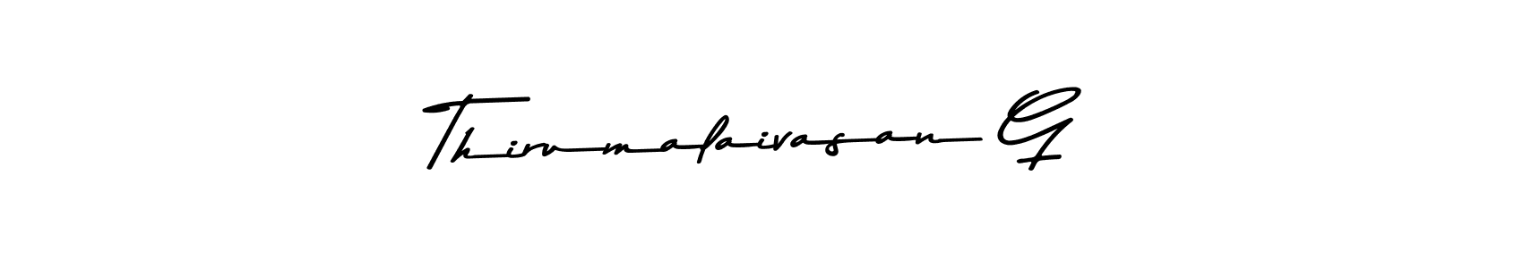 Asem Kandis PERSONAL USE is a professional signature style that is perfect for those who want to add a touch of class to their signature. It is also a great choice for those who want to make their signature more unique. Get Thirumalaivasan G name to fancy signature for free. Thirumalaivasan G signature style 9 images and pictures png