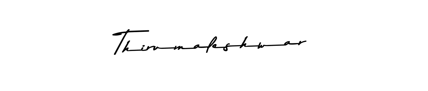 Create a beautiful signature design for name Thirumaleshwar. With this signature (Asem Kandis PERSONAL USE) fonts, you can make a handwritten signature for free. Thirumaleshwar signature style 9 images and pictures png
