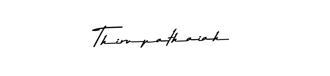 How to Draw Thirupathaiah signature style? Asem Kandis PERSONAL USE is a latest design signature styles for name Thirupathaiah. Thirupathaiah signature style 9 images and pictures png