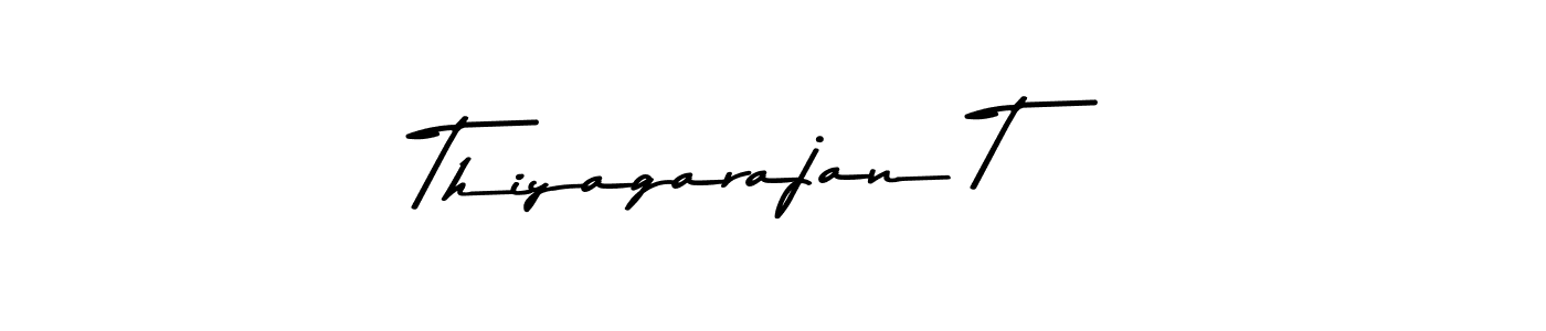 Also You can easily find your signature by using the search form. We will create Thiyagarajan T name handwritten signature images for you free of cost using Asem Kandis PERSONAL USE sign style. Thiyagarajan T signature style 9 images and pictures png