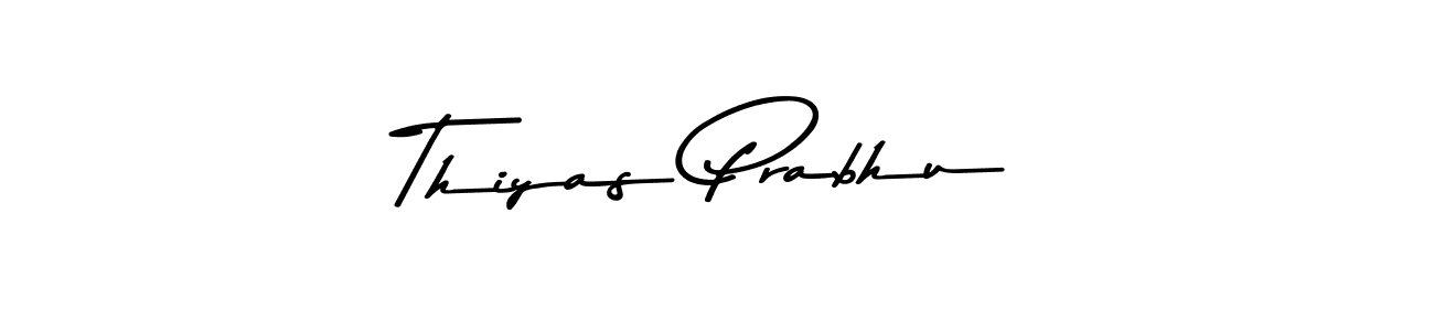 Also You can easily find your signature by using the search form. We will create Thiyas Prabhu name handwritten signature images for you free of cost using Asem Kandis PERSONAL USE sign style. Thiyas Prabhu signature style 9 images and pictures png