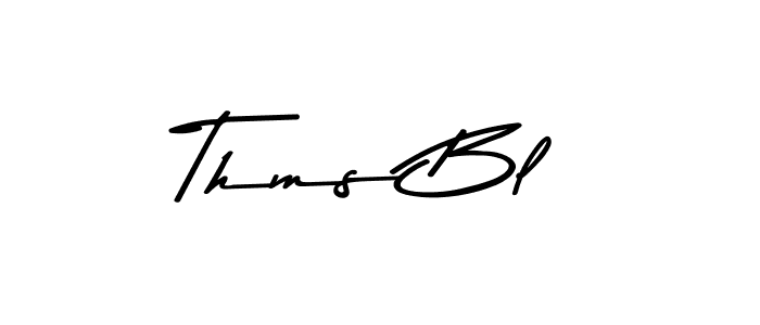 Asem Kandis PERSONAL USE is a professional signature style that is perfect for those who want to add a touch of class to their signature. It is also a great choice for those who want to make their signature more unique. Get Thms Bl name to fancy signature for free. Thms Bl signature style 9 images and pictures png