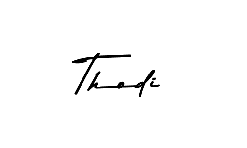How to Draw Thodi signature style? Asem Kandis PERSONAL USE is a latest design signature styles for name Thodi. Thodi signature style 9 images and pictures png