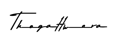 The Asem Kandis PERSONAL USE font transforms the name Thogattwera into an executive sign with sharp precision and distinguished character. Thogattwera signature style 9 images and pictures png