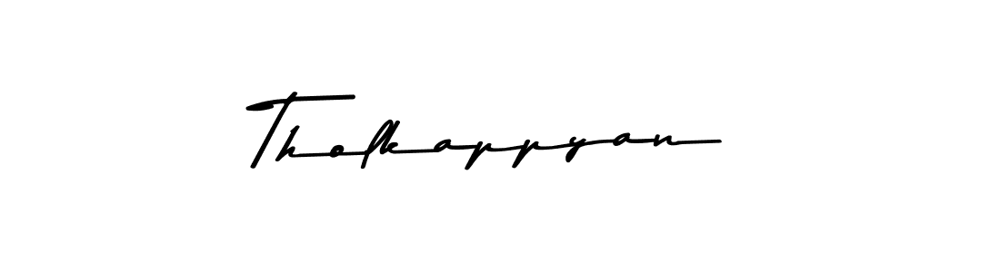 How to make Tholkappyan signature? Asem Kandis PERSONAL USE is a professional autograph style. Create handwritten signature for Tholkappyan name. Tholkappyan signature style 9 images and pictures png