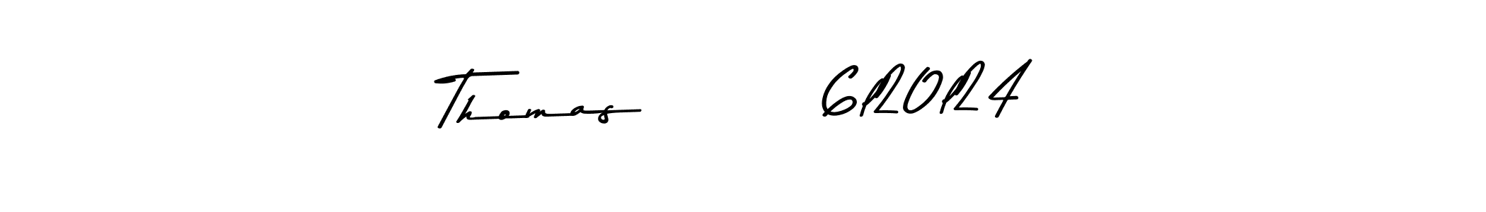 This is the best signature style for the Thomas        6l20l24 name. Also you like these signature font (Asem Kandis PERSONAL USE). Mix name signature. Thomas        6l20l24 signature style 9 images and pictures png