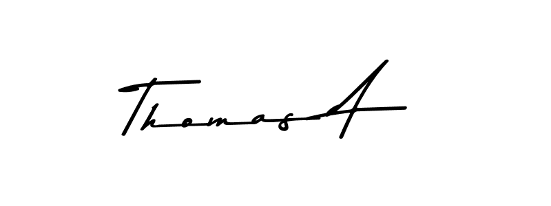 It looks lik you need a new signature style for name Thomas A. Design unique handwritten (Asem Kandis PERSONAL USE) signature with our free signature maker in just a few clicks. Thomas A signature style 9 images and pictures png