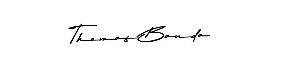 Also You can easily find your signature by using the search form. We will create Thomas Banda name handwritten signature images for you free of cost using Asem Kandis PERSONAL USE sign style. Thomas Banda signature style 9 images and pictures png