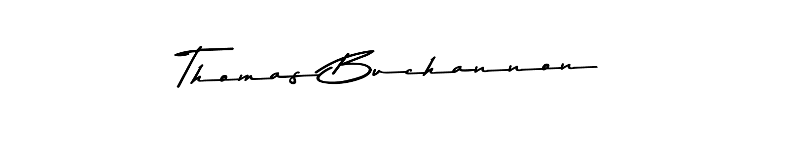 Use a signature maker to create a handwritten signature online. With this signature software, you can design (Asem Kandis PERSONAL USE) your own signature for name Thomas Buchannon. Thomas Buchannon signature style 9 images and pictures png