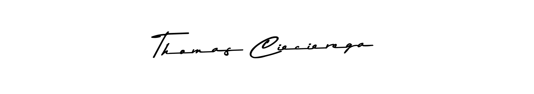 if you are searching for the best signature style for your name Thomas Ciecierega. so please give up your signature search. here we have designed multiple signature styles  using Asem Kandis PERSONAL USE. Thomas Ciecierega signature style 9 images and pictures png