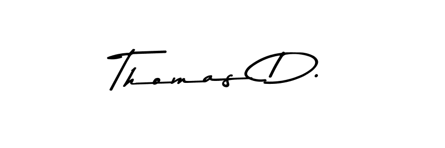 Also we have Thomas D. name is the best signature style. Create professional handwritten signature collection using Asem Kandis PERSONAL USE autograph style. Thomas D. signature style 9 images and pictures png