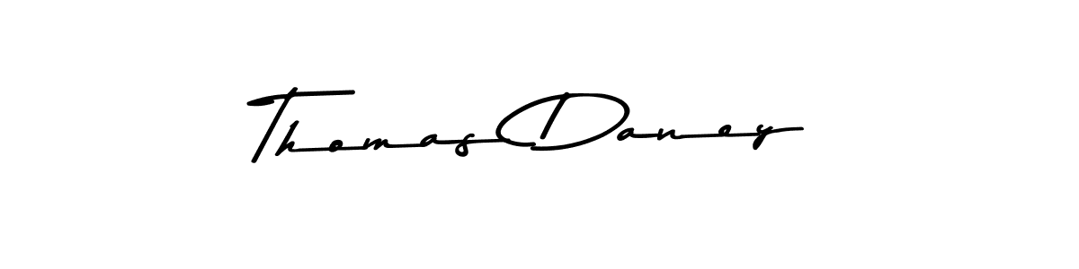 How to make Thomas Daney signature? Asem Kandis PERSONAL USE is a professional autograph style. Create handwritten signature for Thomas Daney name. Thomas Daney signature style 9 images and pictures png