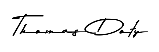 Best and Professional Signature Style for Thomas Doty. Asem Kandis PERSONAL USE Best Signature Style Collection. Thomas Doty signature style 9 images and pictures png