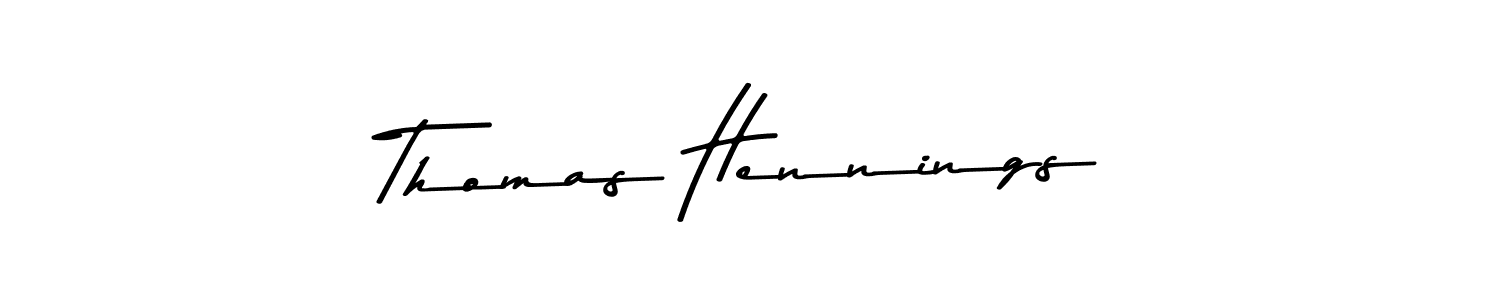 How to make Thomas Hennings signature? Asem Kandis PERSONAL USE is a professional autograph style. Create handwritten signature for Thomas Hennings name. Thomas Hennings signature style 9 images and pictures png