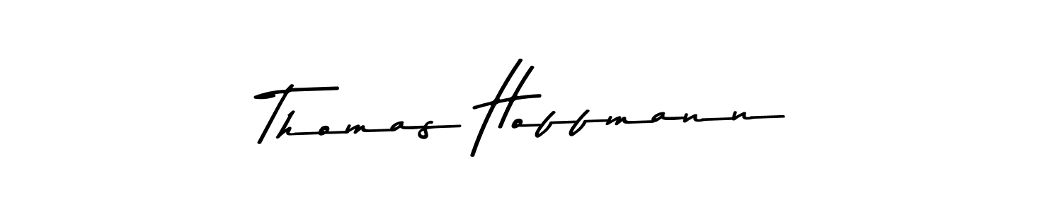 Make a short Thomas Hoffmann signature style. Manage your documents anywhere anytime using Asem Kandis PERSONAL USE. Create and add eSignatures, submit forms, share and send files easily. Thomas Hoffmann signature style 9 images and pictures png