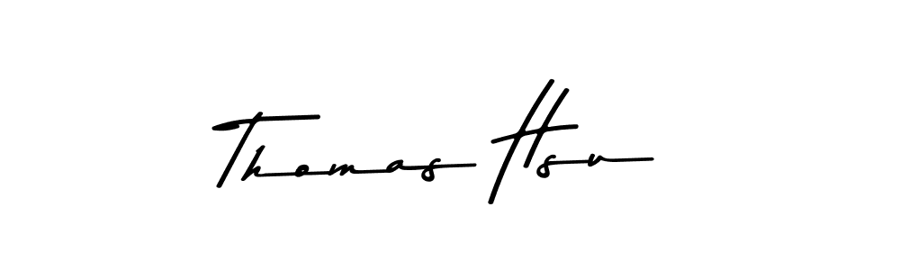 Use a signature maker to create a handwritten signature online. With this signature software, you can design (Asem Kandis PERSONAL USE) your own signature for name Thomas Hsu. Thomas Hsu signature style 9 images and pictures png