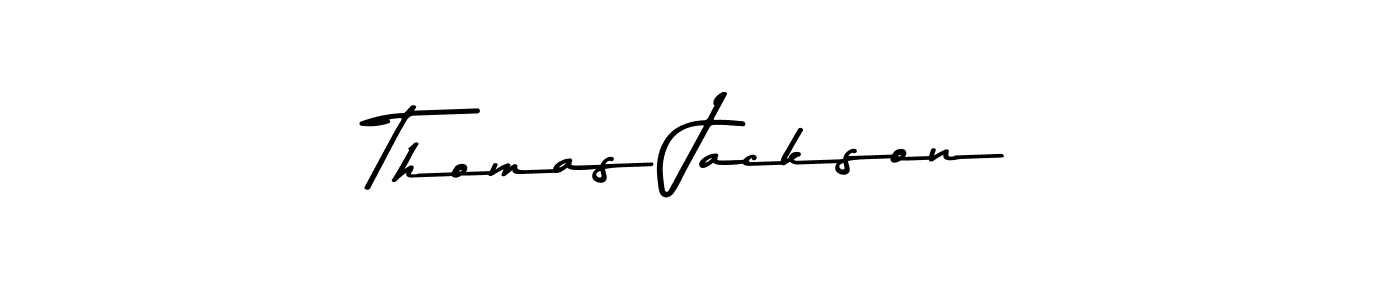 How to make Thomas Jackson signature? Asem Kandis PERSONAL USE is a professional autograph style. Create handwritten signature for Thomas Jackson name. Thomas Jackson signature style 9 images and pictures png