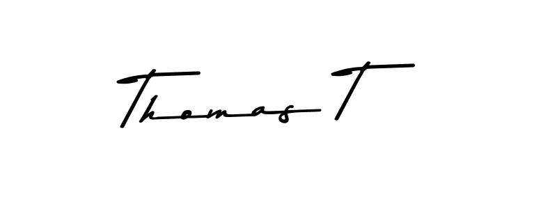 This is the best signature style for the Thomas T name. Also you like these signature font (Asem Kandis PERSONAL USE). Mix name signature. Thomas T signature style 9 images and pictures png