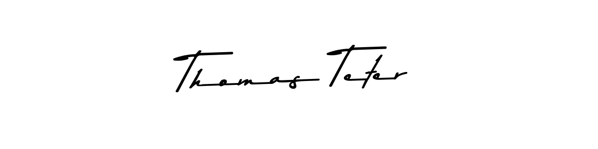 Also You can easily find your signature by using the search form. We will create Thomas Teter name handwritten signature images for you free of cost using Asem Kandis PERSONAL USE sign style. Thomas Teter signature style 9 images and pictures png