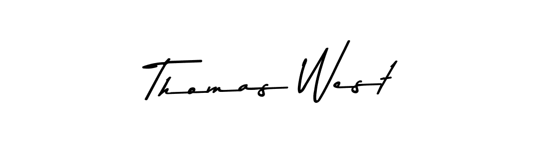 How to make Thomas West signature? Asem Kandis PERSONAL USE is a professional autograph style. Create handwritten signature for Thomas West name. Thomas West signature style 9 images and pictures png