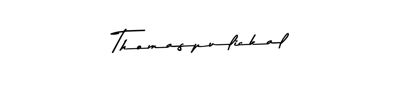 It looks lik you need a new signature style for name Thomaspulickal. Design unique handwritten (Asem Kandis PERSONAL USE) signature with our free signature maker in just a few clicks. Thomaspulickal signature style 9 images and pictures png